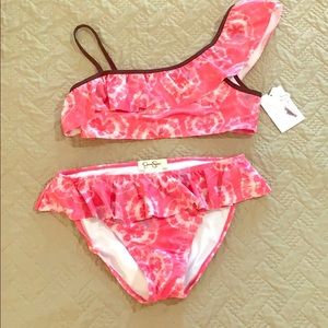 2/$15‼️ Jessica Simpson Bikini with ruffles